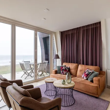 Luxury With Sea View In A On The Boulevard Of Egmond Apartment *
